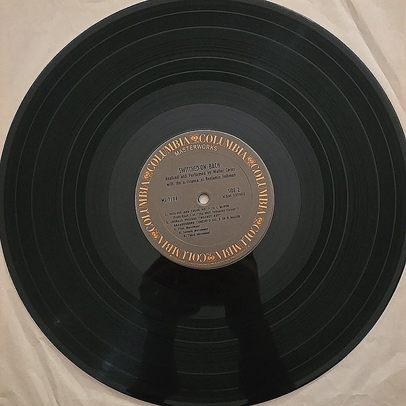 Walter Carlos - Switched-On Bach 1968 Columbia Vinyl LP Electronic Moog - Picture 7 of 8